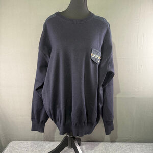 VTG Paul & Shark Sweater Men’s 2XL Wool Nautical Flags Preppy Cozy Yachting Navy